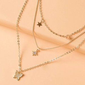 🔥4 For $25🔥
 New Star Tassel Layered Necklace
